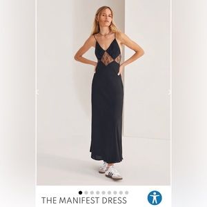 Favorite Daughter Black Maxi Dress